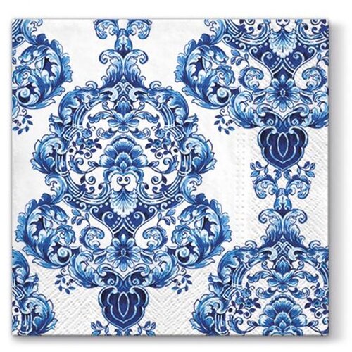  Salvete za dekupaž - Porculan ornamenti - 1 komad (salvete za dekupaž) Slike
