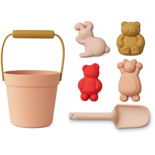 Liewood igralni set za na plažo dante classic rose multi mix Cene