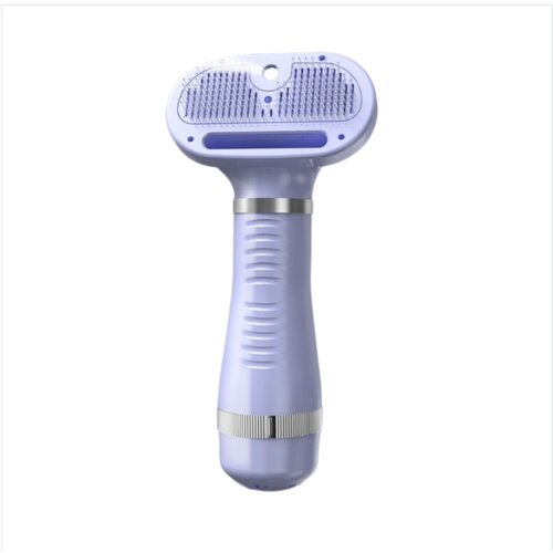 INF 6-in-1 Pet Hair Dryer and Spray Grooming Tool &mdash; Ionic Low-Noise Dryer with 3 Temperature and Wind Levels Purple, (5000240027) Cene