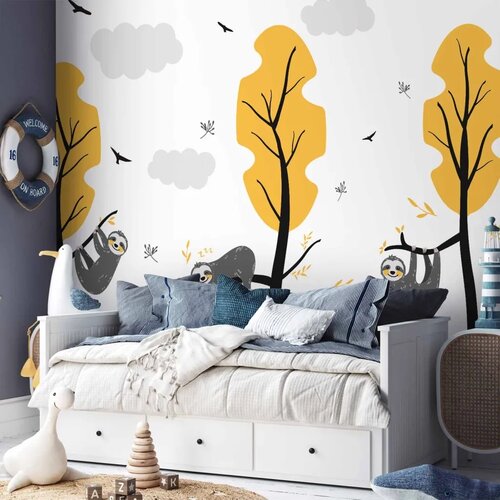  Foto tapeta - Cute Sloths 450x315 Premium Cene
