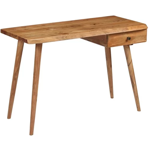  Pisalna miza iz trdnega akacijevega lesa 110x50x76 cm