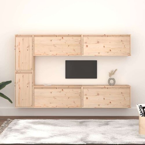 TV omarica 6 kosov trdna borovina, (20729963) Slike