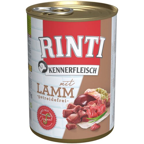 Rinti Ekonomično pakiranje Kennerfleisch 12 x 400 g - Janjetina Cijene