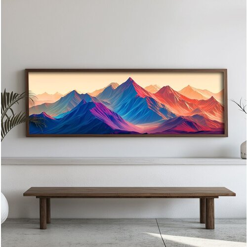 Wallity slika EMR051, 40 x 120 x 3 cm Cene