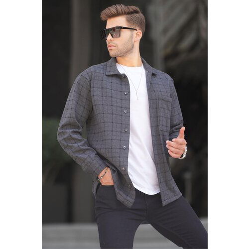 Madmext Shirt - Gray Slike