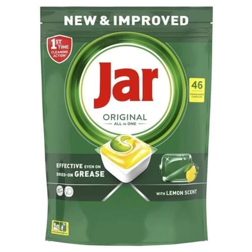 Jar Original All In One, Kapsule Za Perilicu Posuđa, Lemon, 46 Kapsula Slike