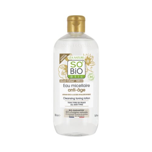 SO’BiO étic micelarna anti-aging voda z arganom Cene