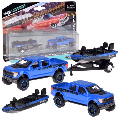  Licencirani metalni automobil 1:64 Ford F-150 SVT Raptor 2021 i brod ZA5970 Cijene
