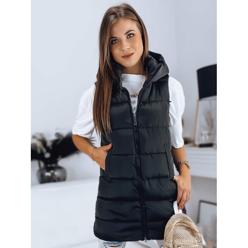 DStreet BRITA women's quilted vest black TY3230 Slike