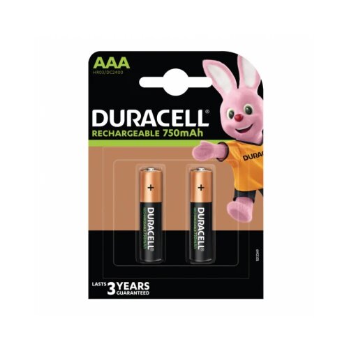 NELT c.o. Duracell punjive baterije AAA 750 mAh DUR-NH-AAA750/BP2n Slike