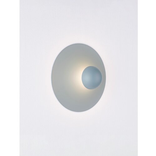 Nova Luce Prljavo plava LED zidna lampa aluminijska Edem &amp;ndash; Slike