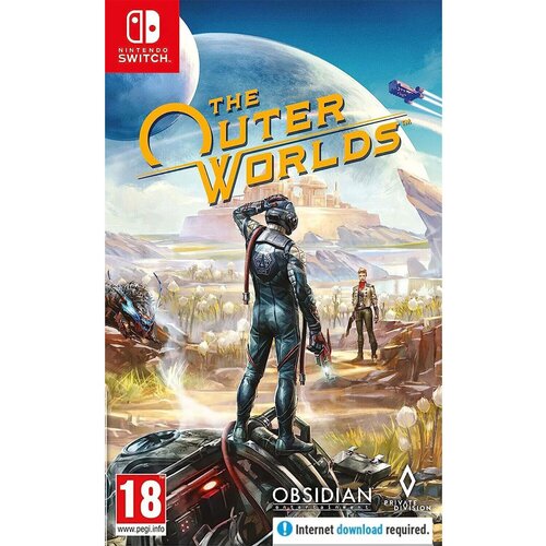  Switch The Outer Worlds Code in a Box Cene