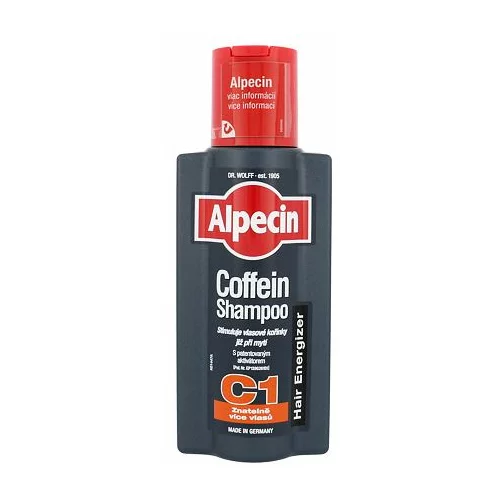 Alpecin coffein shampoo C1 šampon za spodbujanje rasti las 250 ml za moške