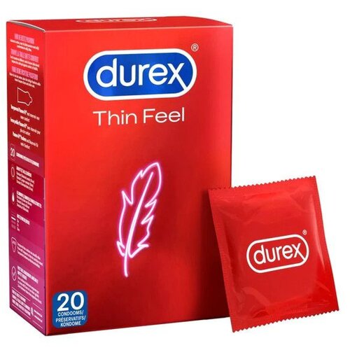 Durex Kondomi Thin Feel, 20 kom Slike