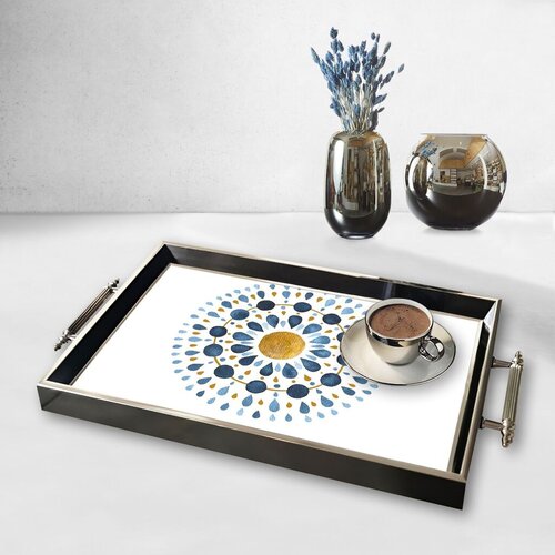 Aberto Design Poslužavnik TPG9801 50 x 29 x 3.5 cm, Šareni Cene