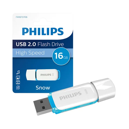 Philips USB Stick 16 GB SNOW Plava boja FM16FD70B/00 USB 2.0