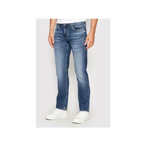 Guess Jeans hlače M2YAN2 D4Q42 Modra Slim Fit