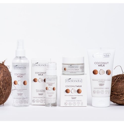 Bielenda Coconut Milk bogata vlažilna krema s kokosom 30 ml Slike