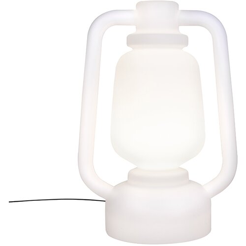 QAZQA Stoječa svetilka bela 110 cm IP44- Storm Extra Large Cene