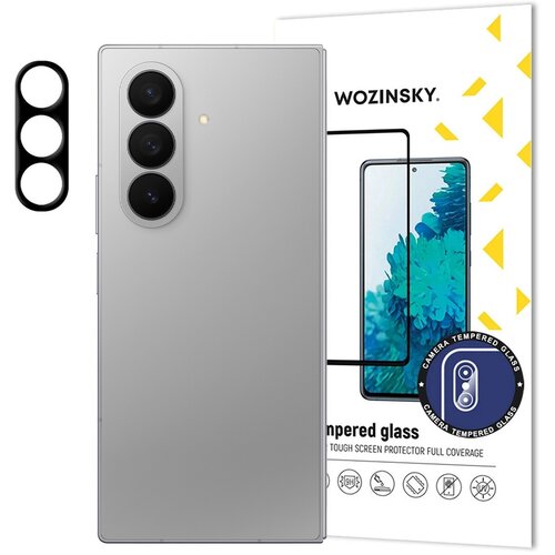 Wozinsky kaljeno steklo za kamero za Samsung Galaxy Z Flip 3 - Črna Slike