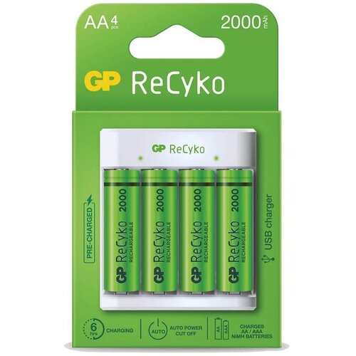 GSC GP PUNJAČ Baterija ZA 4 x AAA/AA + 4 PUNJIVE AA BAT. 2100mAh Cene