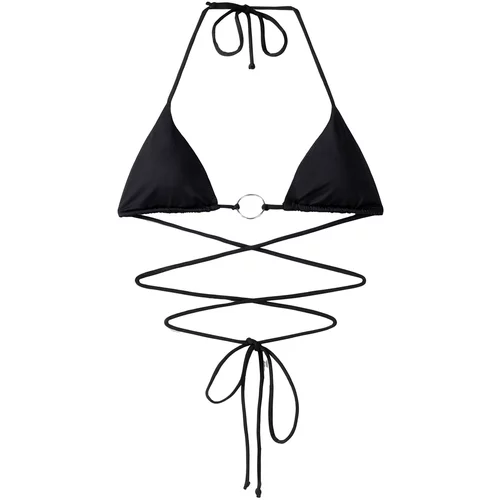 Bershka Bikini gornji dio crna