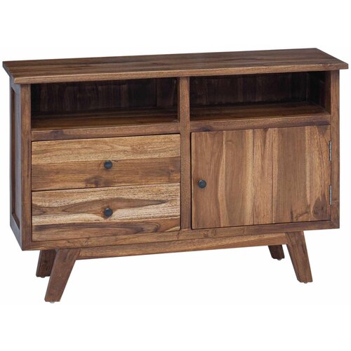  Kreveta s ladicama Prirodna 100 x 30 x 68 cm Čvrsto teak drvo Slike