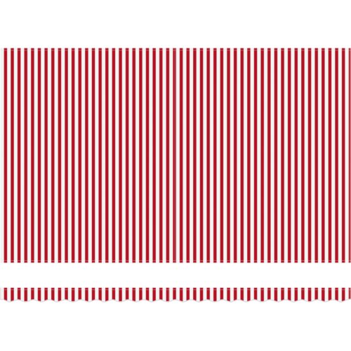  Automatska uvlačiva tenda crvenih i bijelih pruga 500x350 cm Slike