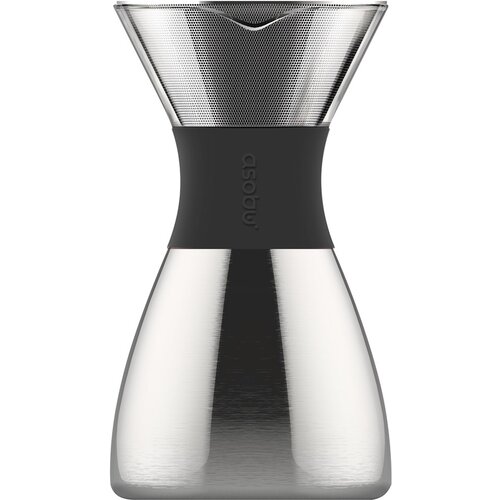 Asobu PourOver Cold brew coffee maker Black, Silver Slike