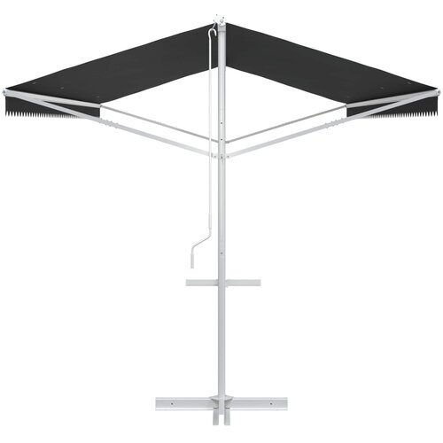  Samostojeća tend Antracit 6 x 3 m Poliester Slike