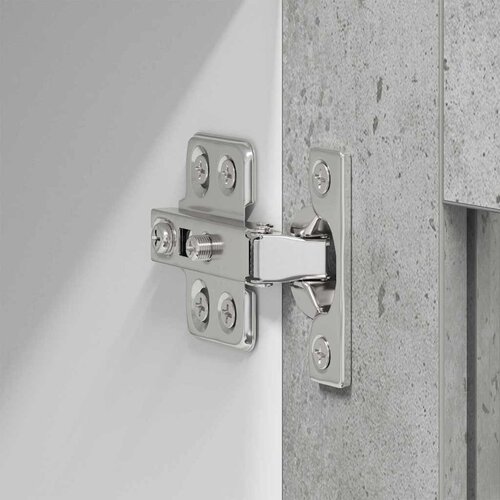  ormarić s pohranom 2 pcs Betonski sivi 40 x 31 x 80 cm Slike