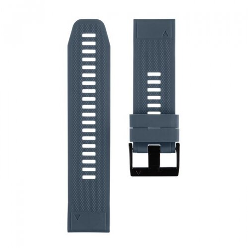 Onasi Silikonski pa&amp;scaron;ček za uro 26 mm - Quick Fit - Fenix 5x / 6x - temno moder Slike