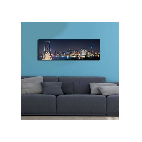 WALLXPERT Slika na platnu sa LED osvetljenjem 30x90cm Cijene