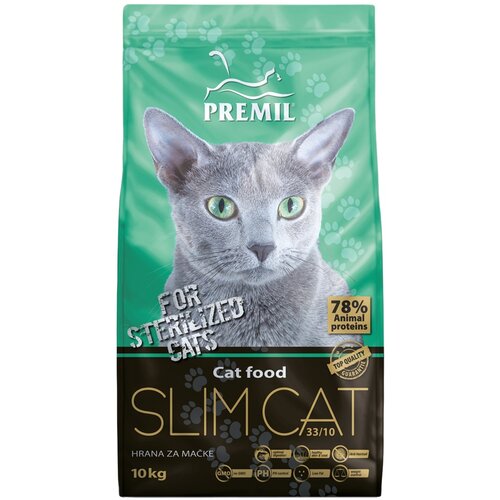 Premil hrana za sterilisane mačke super premium slim cat 2kg Slike