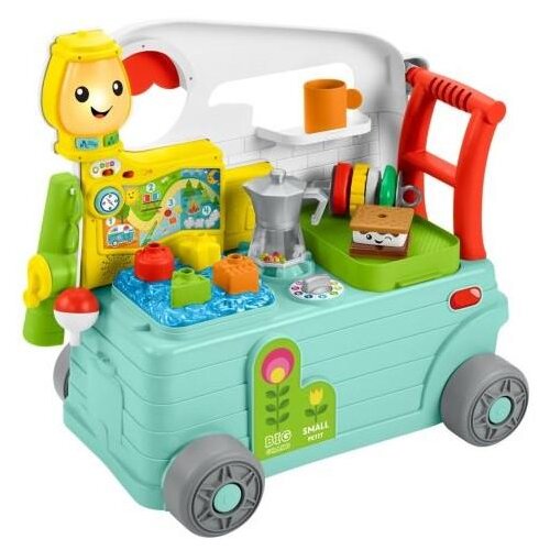 Fisher Price Laugh &amp;amp; Learn: Potovalni avtodom 3 v 1 s pametnimi stopnjami (HCK81), (21382069) Slike