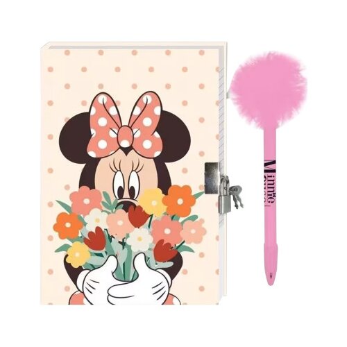Disney Dnevnik sa olovkom 12x18cm MINNIE 60L 564295 Slike
