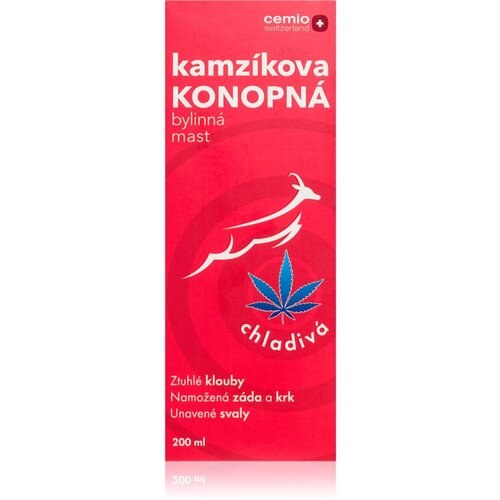 Cemio Kamz&amp;iacute;k hemp ointment pomada sa učinkom hlađenja 200 ml Slike