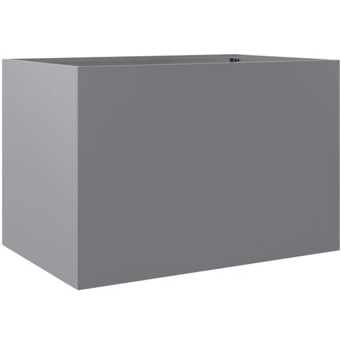 Maison Chic Cvetlično korito - Cvetlični Lonec srebrno 62x47x46 cm pocinkano jeklo, (21788530) Cene