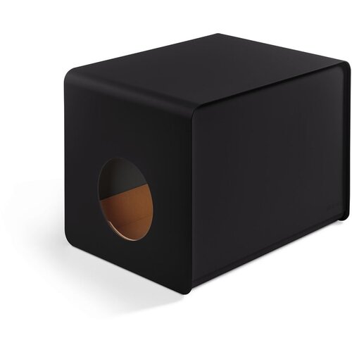 MiaCara Crna mačji WC 41x54,5 cm Sito Black &amp;ndash; Slike