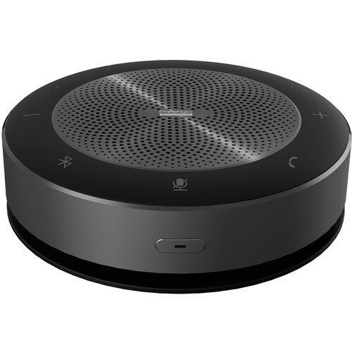 PRESTIGIO SOLUTIONS Video Conferencing Speakerphone Alpha: 5W, 6 mic, 5m (Radius), Wireless charging, Connection via USB Type-C, AUX or BT4.2+EDR PVCSN0M601 Cene