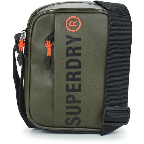 Superdry Torbice TARP CROSS Kaki Cene