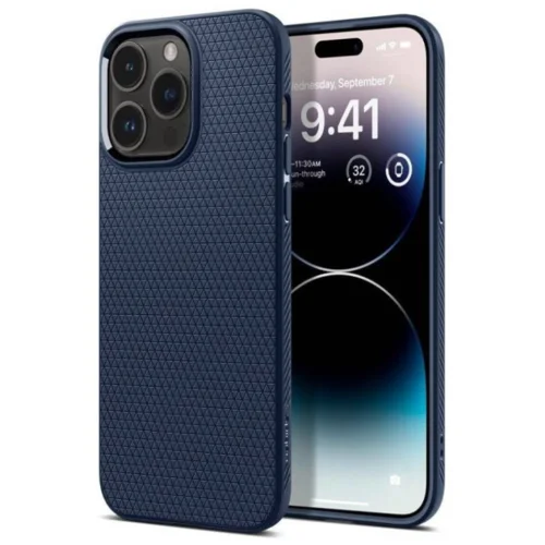  FUTROLA SPIGEN LIQUID AIR ACS06705 ZA IPHONE 15 PRO - PLAVA NAVY