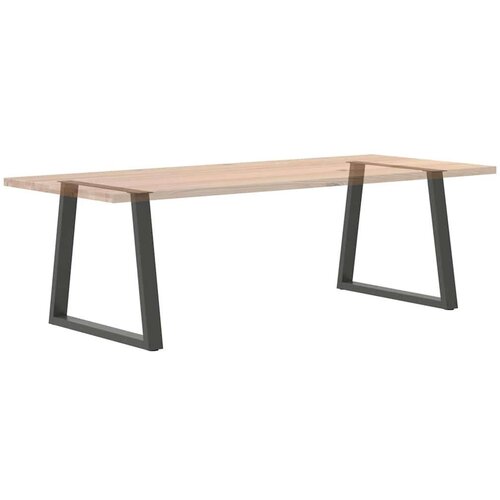  Noge blagovaonskog stola V-oblika 2 kom antracit 80x(72-73 3)cm Slike