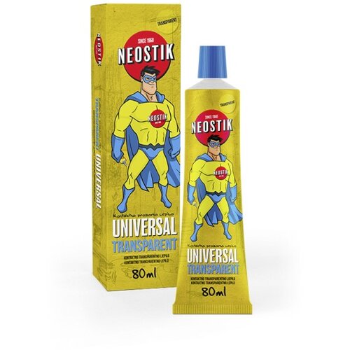 Kemostik Lepilo Neostik SK103 Transparent (80 g) Slike