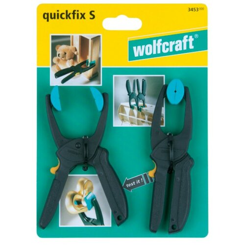 Wolfcraft quickfix, mini štipaljka pakovanje 2 komada Slike