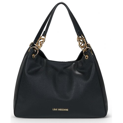 Love Moschino Torbice za na ramo JEWEL CROCO Črna Slike
