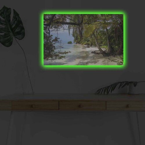 Wallity Slika sa LED osvetljenjem 4570DHDACT-137, 45x70 cm Cene