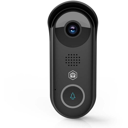 Nedis Wi-Fi videodomofon 2MP Full HD 1080p IPX54 z nočnim vidom, Črna, (5000277343) Cene