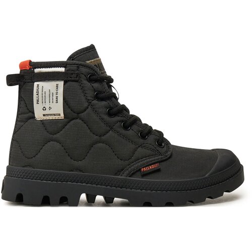Palladium Pampa Re-Quilted Black Slike