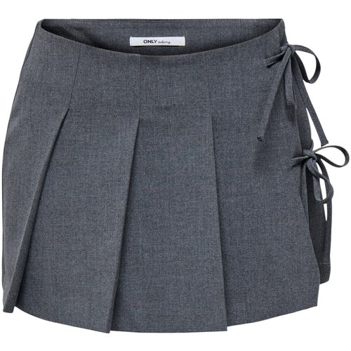 Only Krila Onlmelanie Mw Pleat Tie Skort Tlr 15357232 Siva Slike